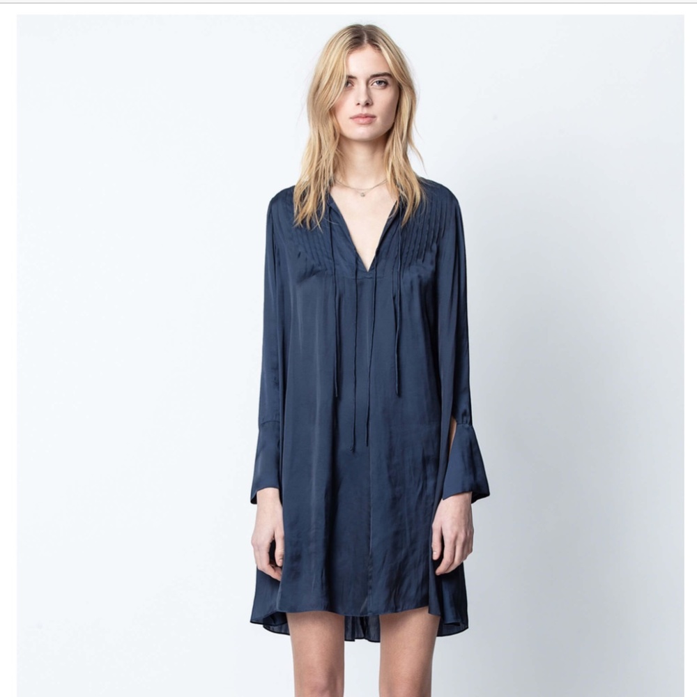 NWT Zadig Voltaire Satin Dress